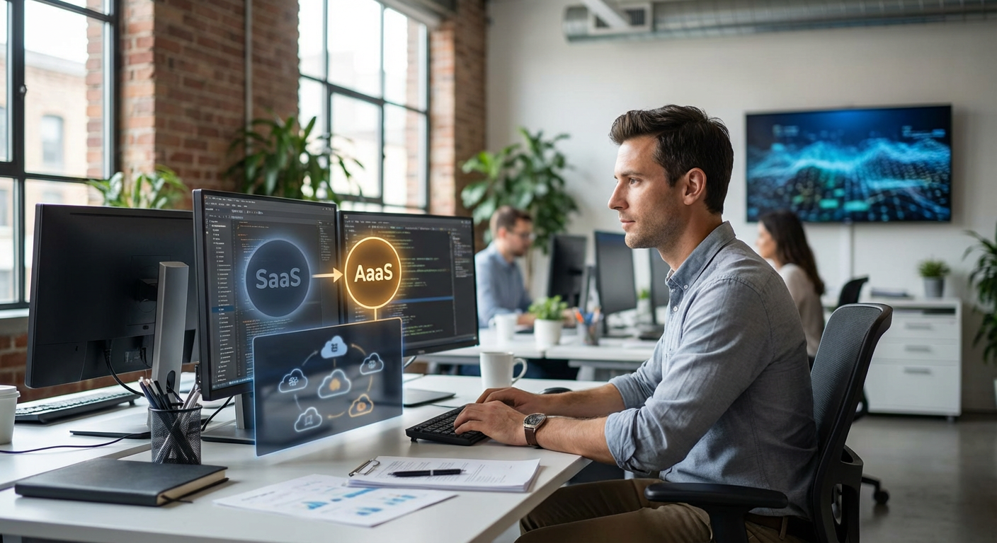 saas is dead. aaas is the future