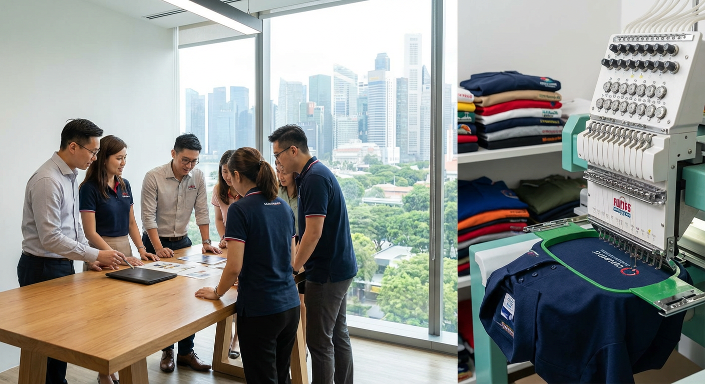 why choose custom corporate shirts in singapore?