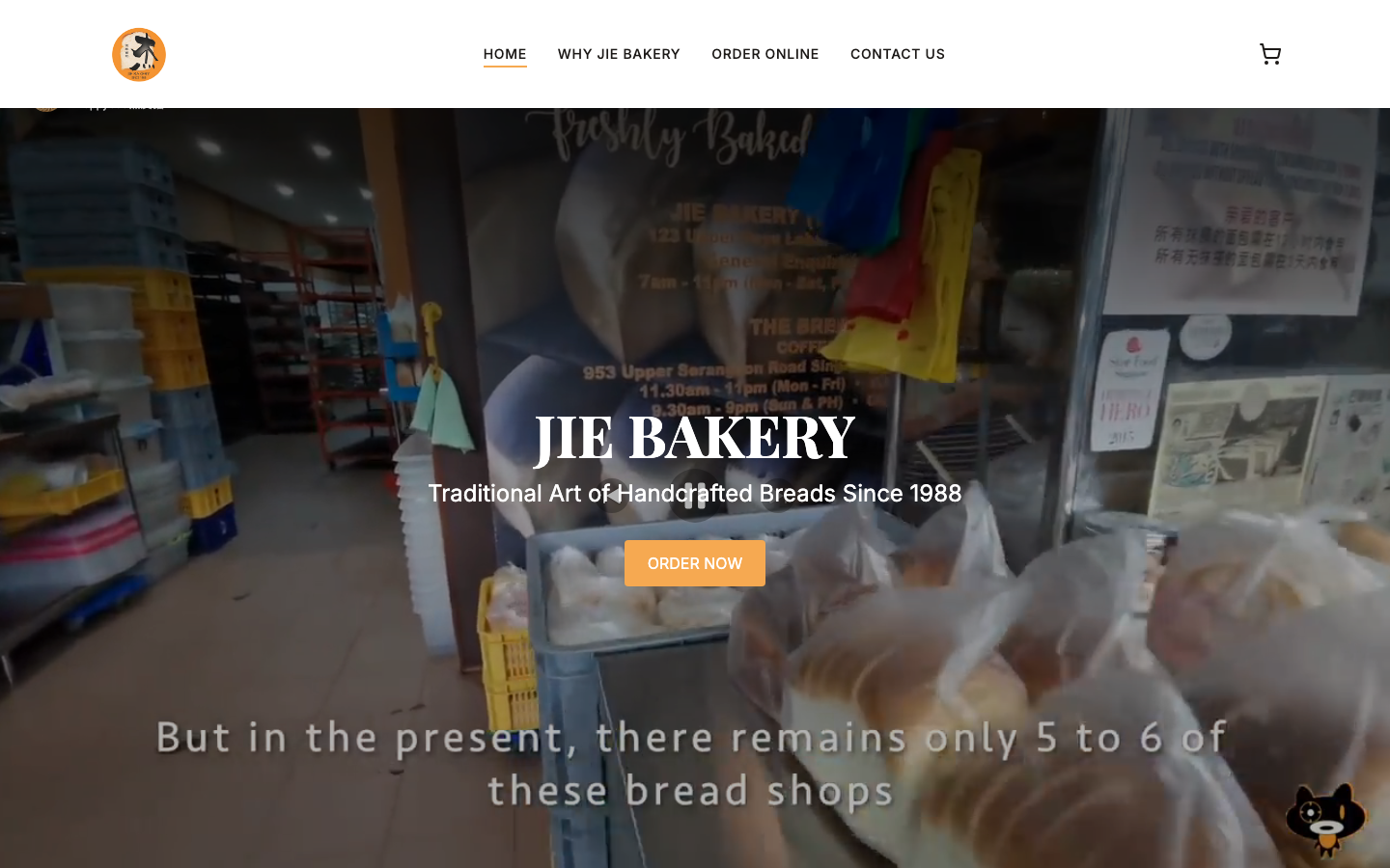 Jie Bakery Singapore