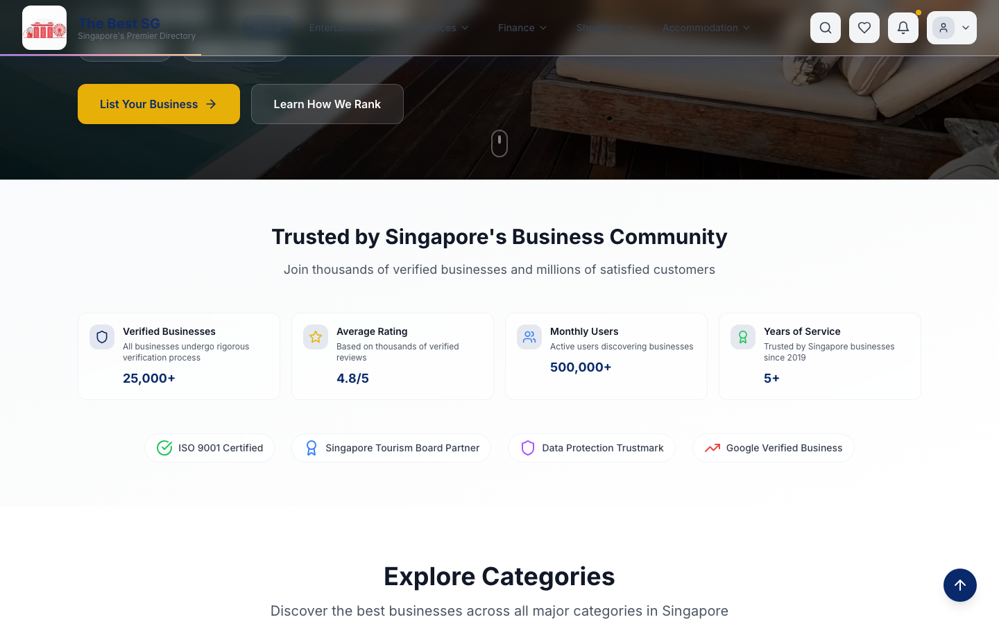 The Best SG - Singapore Business Directory