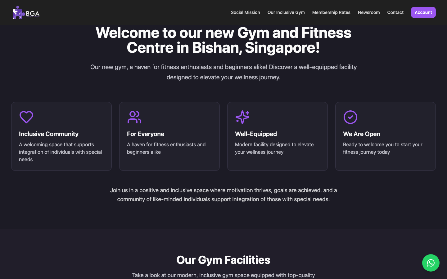 BGA Inclusive Fitness