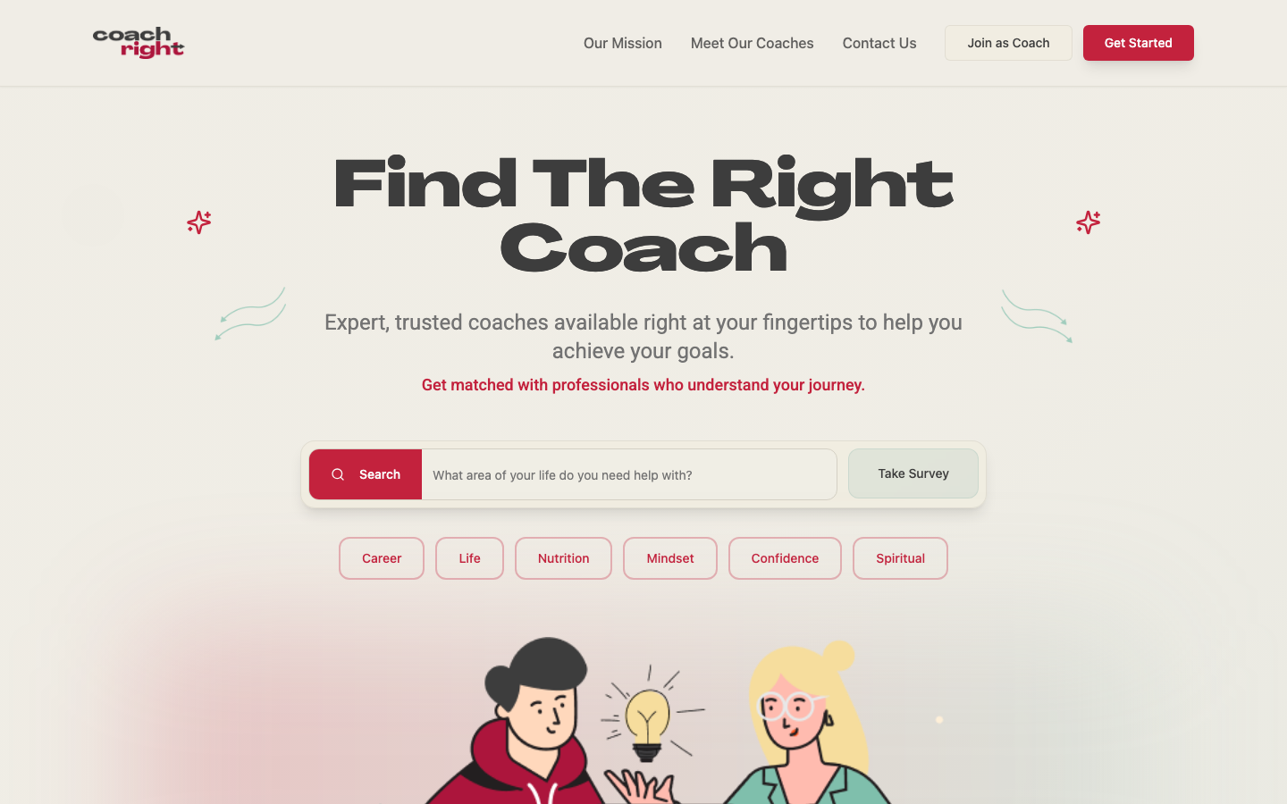 CoachRight - Professional Coaching Marketplace