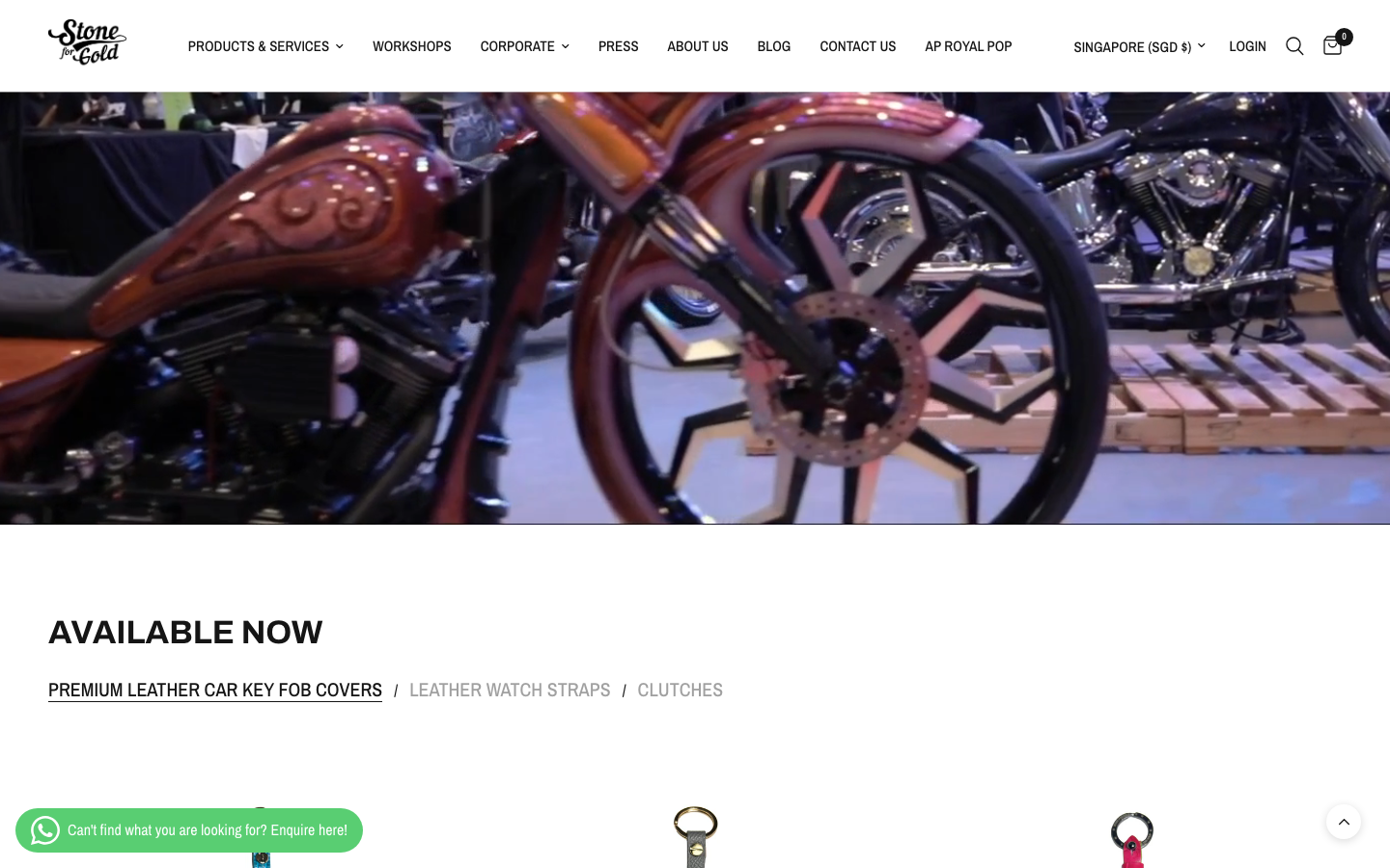 Stone For Gold - Custom Luxury Goods Portal