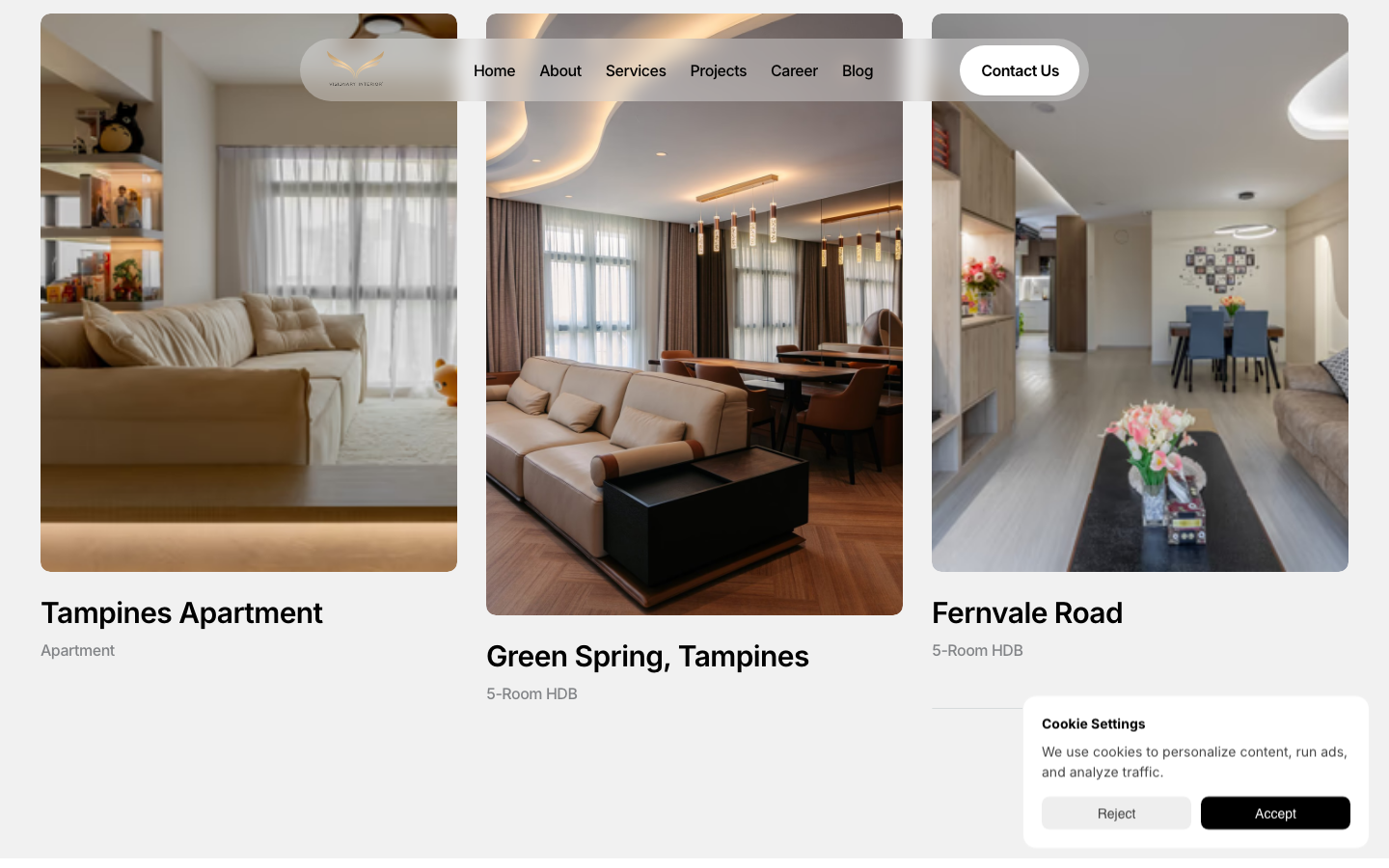 Visionary Interior Dashboard