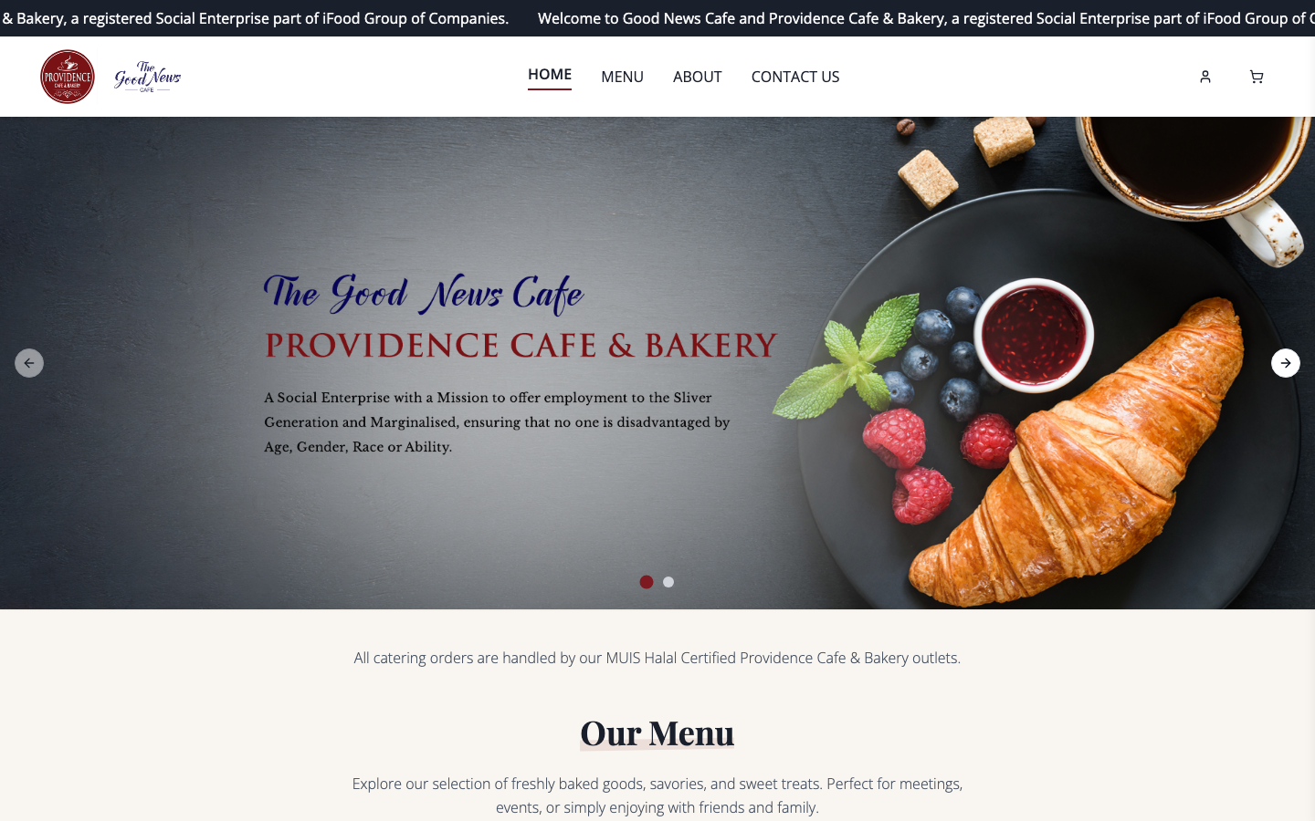 Good News Cafe - Smart Food Delivery Platform