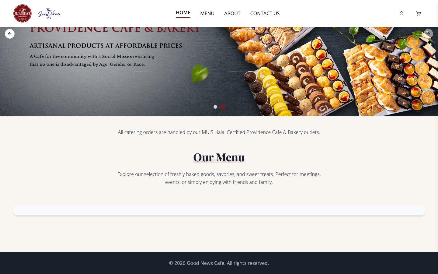Good News Cafe - Smart Food Delivery Platform