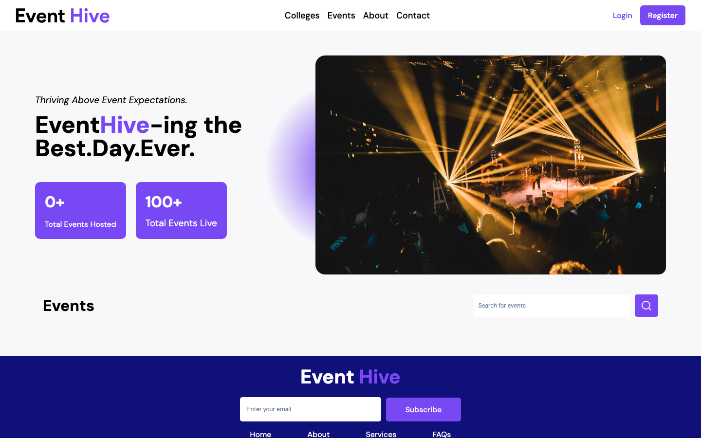 EventHiveSG - Singapore Event Vendor Discovery Platform