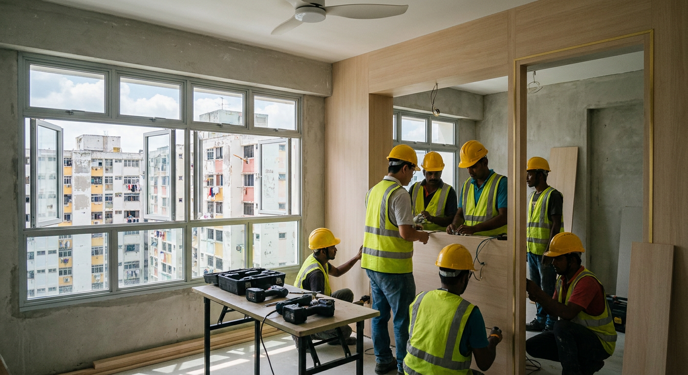 Executing Japandi Design in HDB Flats