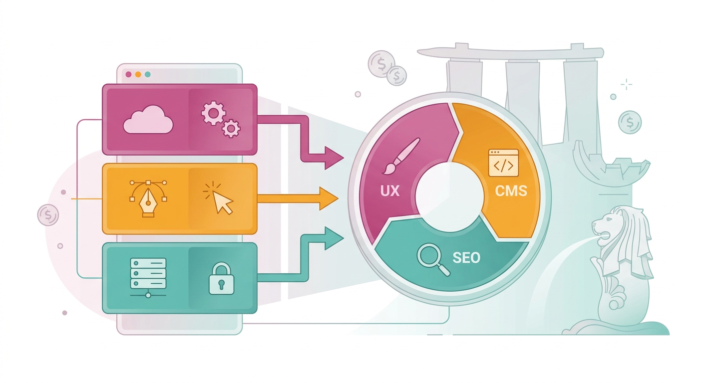 Website cost components