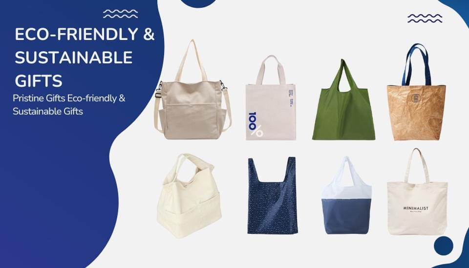 Stylish eco-friendly gift bags promoting sustainable gifting for all occasions.