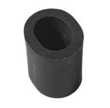 BP-033 – GRILLE OVAL STOPPER WITH HOLE (BK)