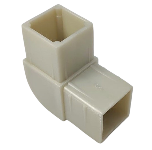 BP-055 – 1 X 1 INCH HOLLOW JOINT BOX STOPPER 90˚ (BK, NA, WPC, BA)