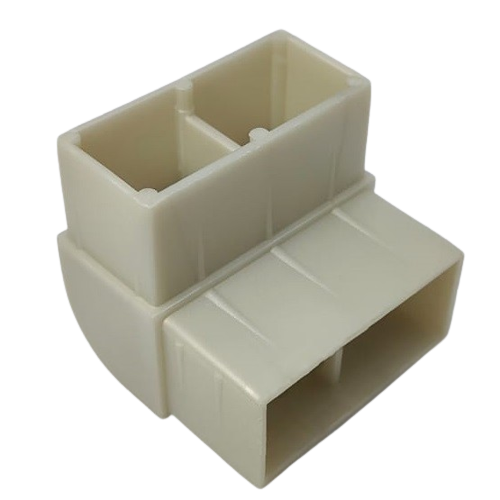 BP-057 – 1 X 2 INCH HOLLOW JOINT BOX STOPPER 90˚ (BK, NA, WPC, BA)