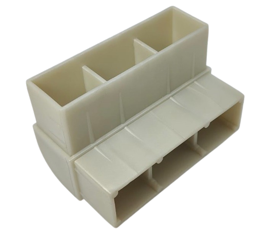 BP-058 – 1 X 3 INCH HOLLOW JOINT BOX STOPPER 90˚ (BK, NA, WPC, BA)