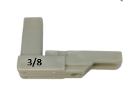 BP-007 – GRILLE INNER TRACK 3/8 (BK, NA, WPC, BA)