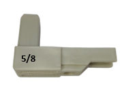 BP-008 – GRILLE INNER TRACK 5/8 (BK, NA, WPC, BA)