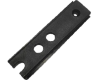 BP-039-CP SLIDING DOOR INNER BOTTOM STOPPER (BK, WPC, NA)