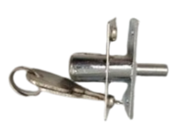 BP-806-WROUGHT IRON PUSH LOCK