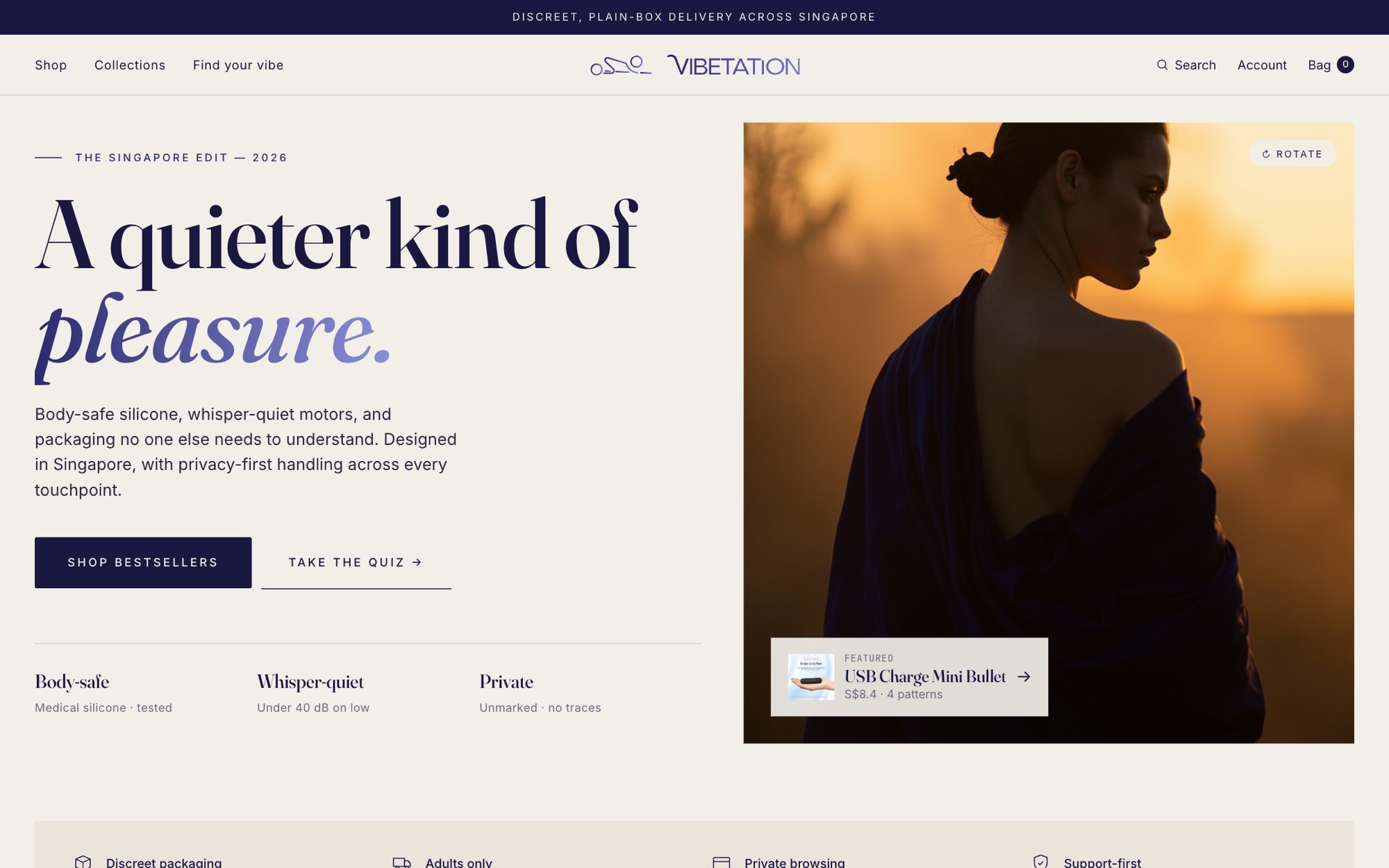 Vibetation Online Store