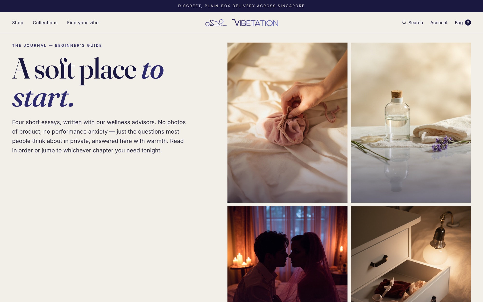 Vibetation Online Store