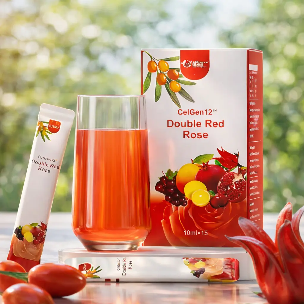 Double Red Rose product box