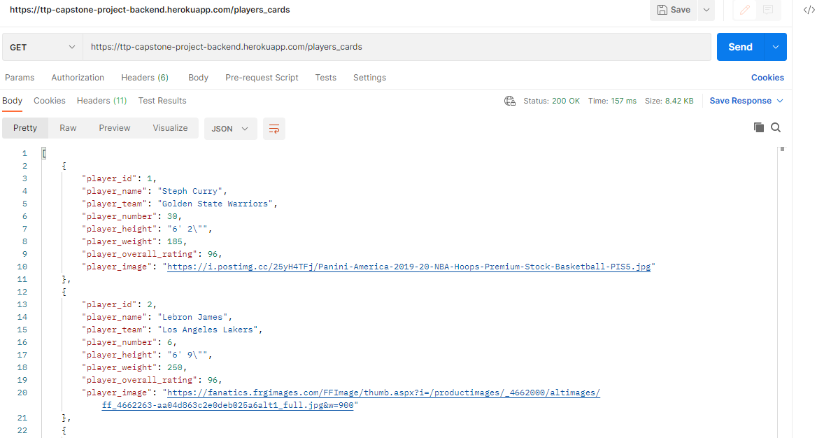 Project #1 - Website Screenshot