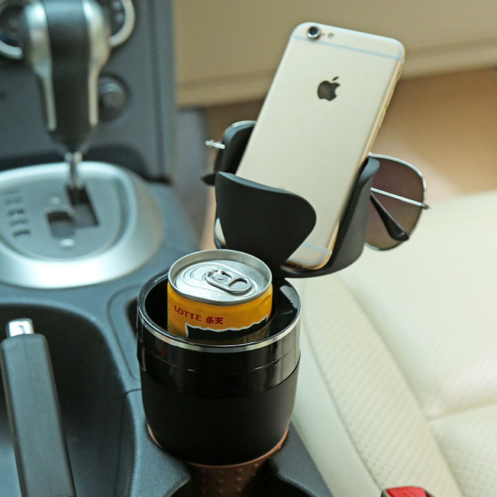 Multipurpose Car Cup Holder Insert StorageDelight