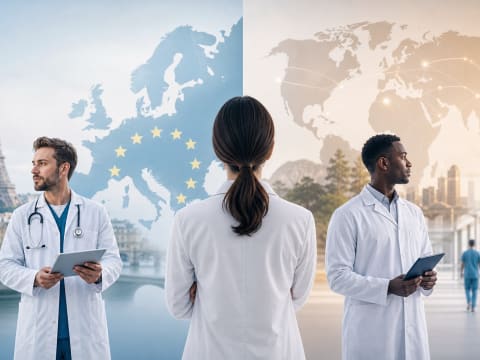 Diplôme médical européen ou hors UE : quelles différences pour exercer en France ?