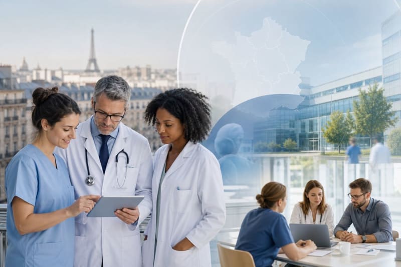 Comprendre le système de santé français et le marché de l’emploi