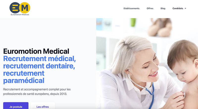 Euromotion Medical - Recrutement de médecins