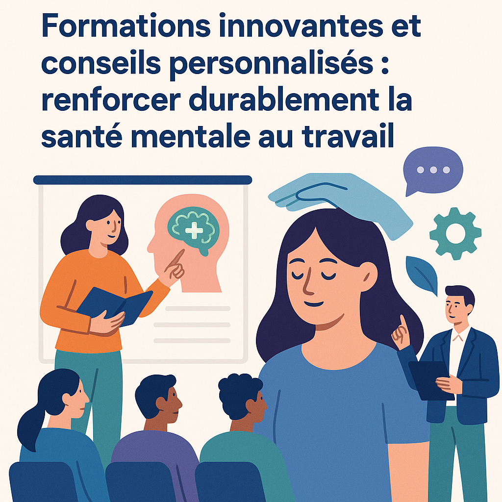 Formations innovantes et conseils personnalisés : renforcer durablement la santé mentale au travail