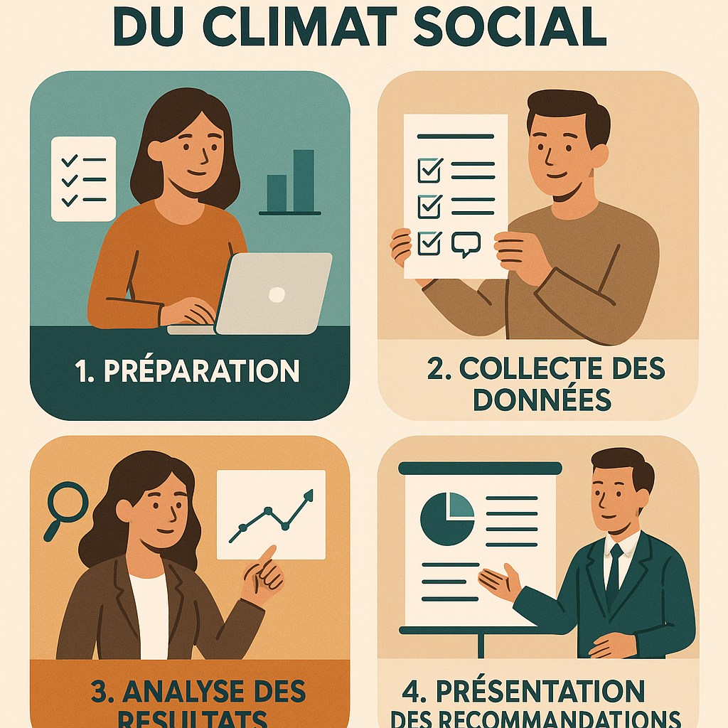 Audit du climat social : 5 étapes clés et outils concrets