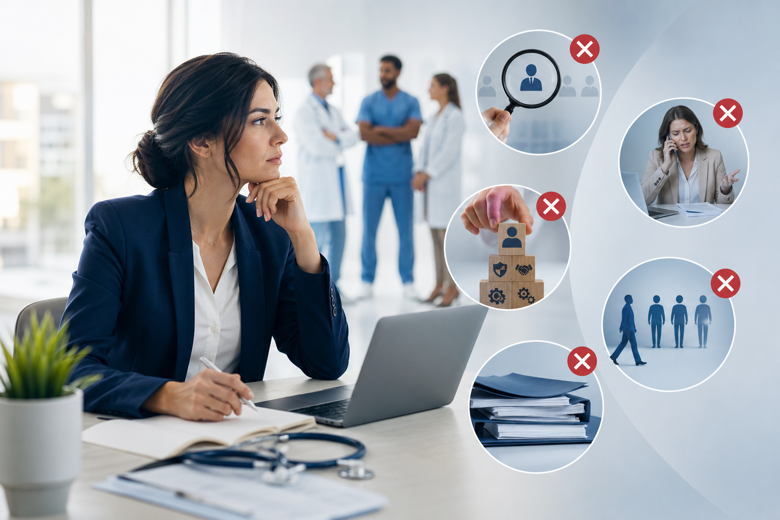 Top 5 des erreurs à éviter lors du choix d’une agence de recrutement médical
