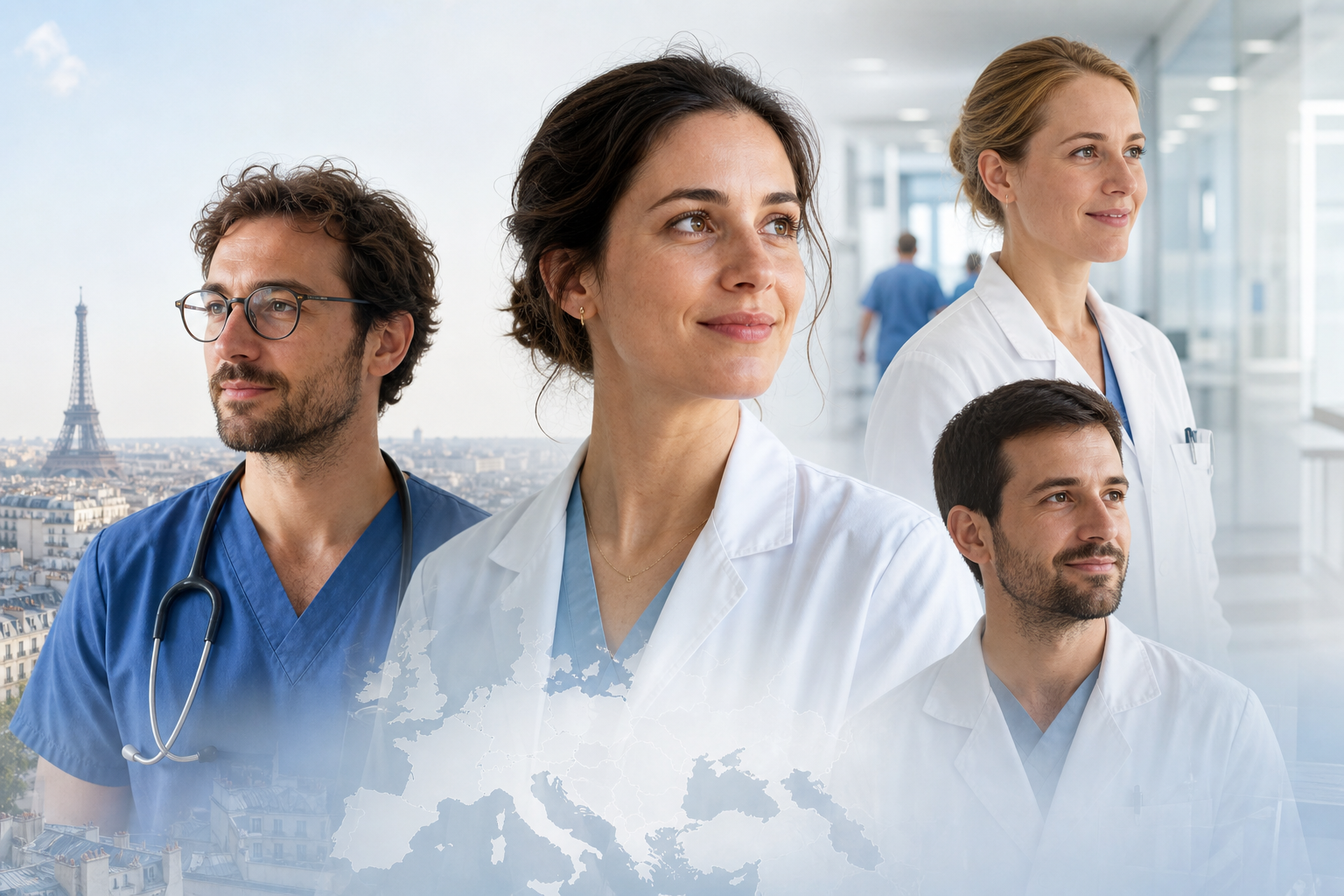 Témoignages de médecins européens travaillant en France