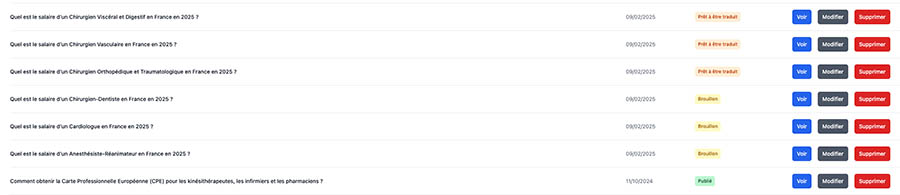 Mise en place BlogsBot