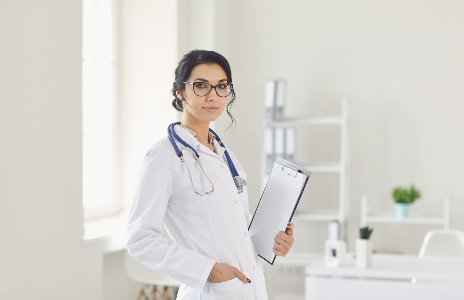 Médecin heureux en France