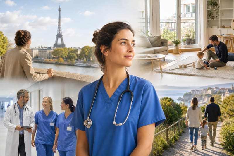 Vivre en France en tant que professionnel de santé : guide complet sur le logement, la famille et la qualité de vie