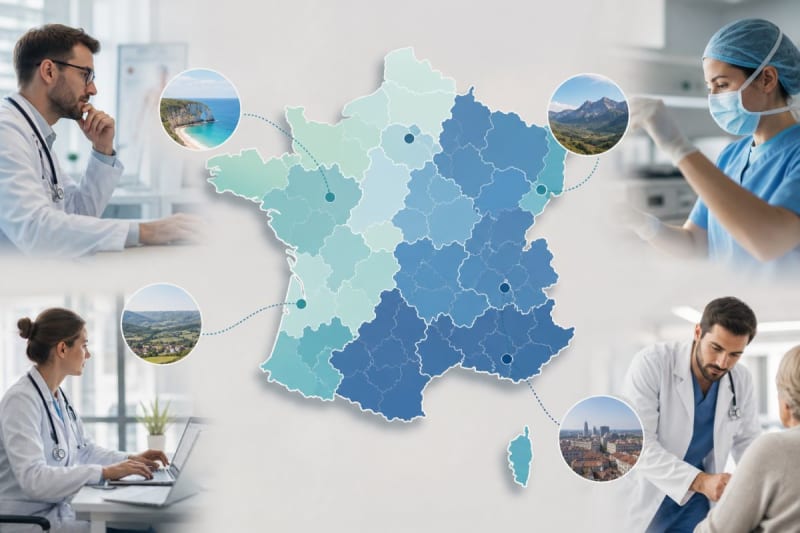 Les écarts régionaux de rémunération: lecture par bassins de soins et spécialités