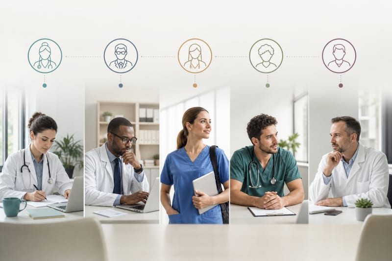 Comparer les besoins selon le profil du professionnel