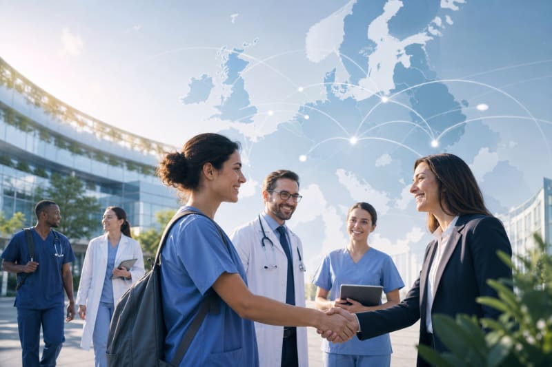 Recrutement médical en Europe : stratégies pour attirer et intégrer les professionnels de santé