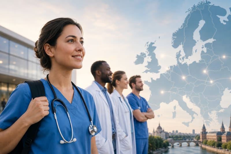 Recrutement médical en Europe : attirer et intégrer les professionnels de santé