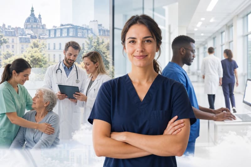 Travailler comme professionnel de santé en France : conditions, carrière et organisation