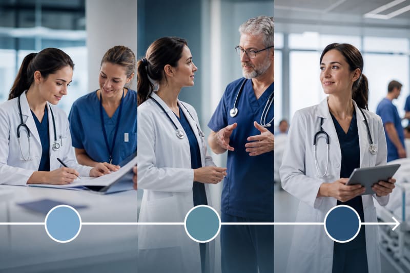 4) Onboarding 30–60–90 jours et intégration professionnelle