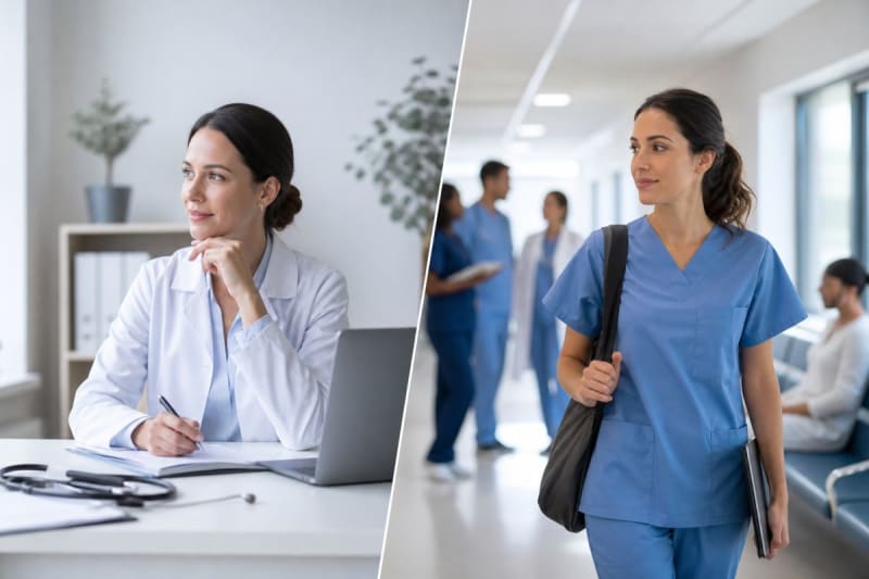 Emploi médical et remplacement : deux démarches différentes