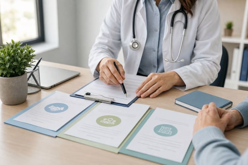 Les principaux contrats destinés aux médecins généralistes