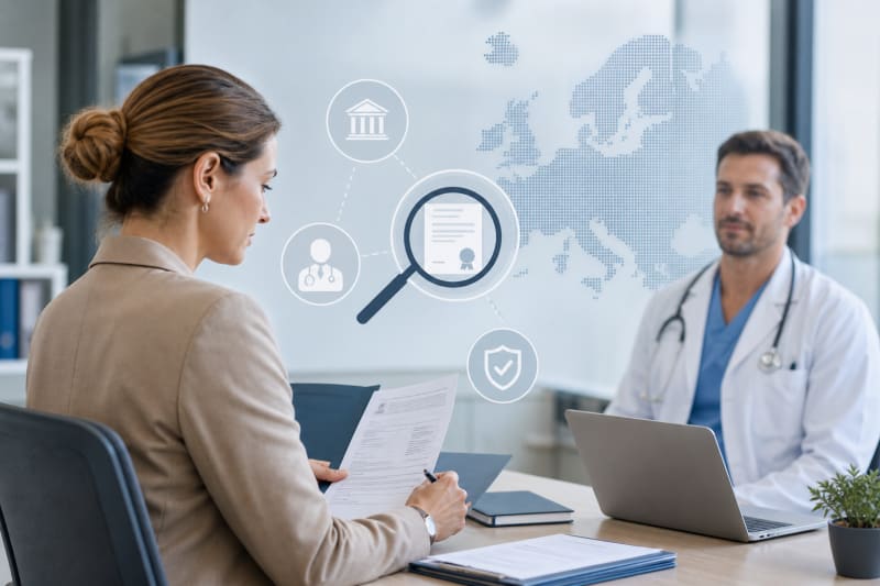 Comment vérifier le diplôme d’un médecin européen avant son recrutement ?
