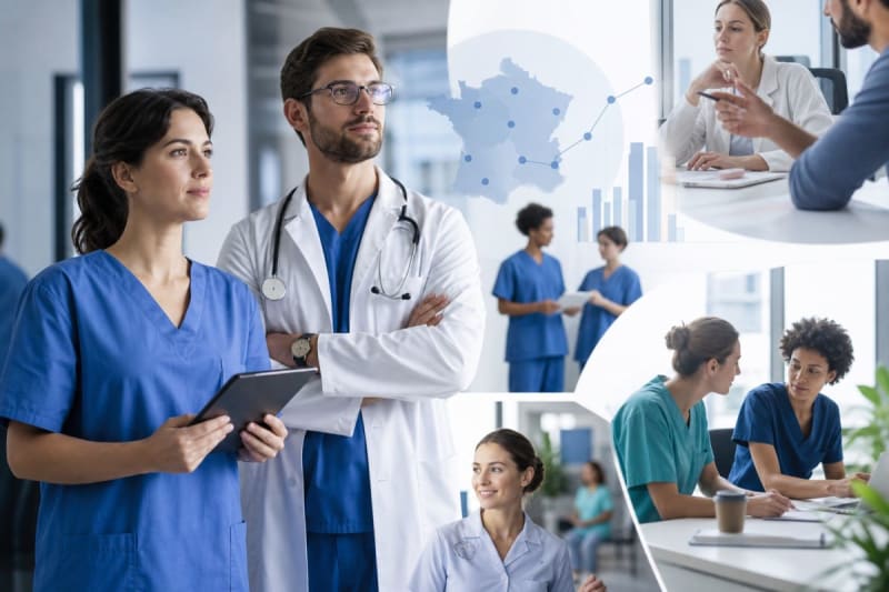 Tendances actuelles du marché de l’emploi médical et paramédical en France