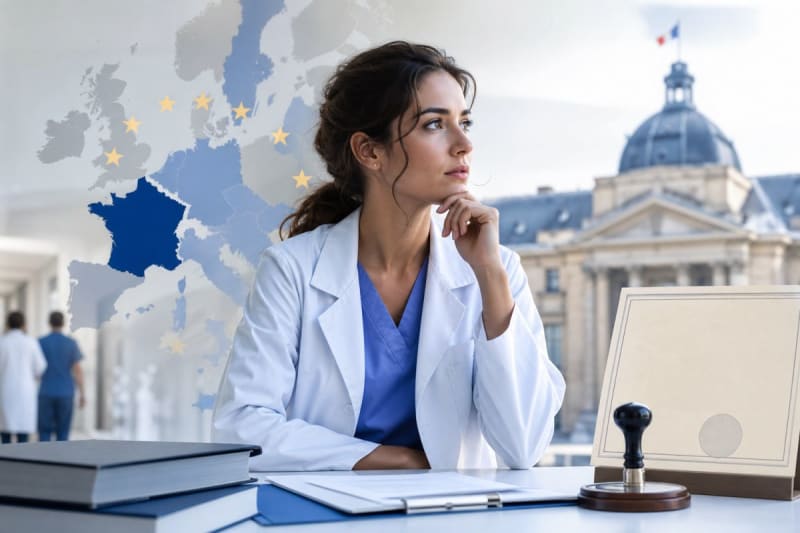 Ένα ευρωπαϊκό πτυχίο ιατρικής αναγνωρίζεται αυτόματα στη Γαλλία;