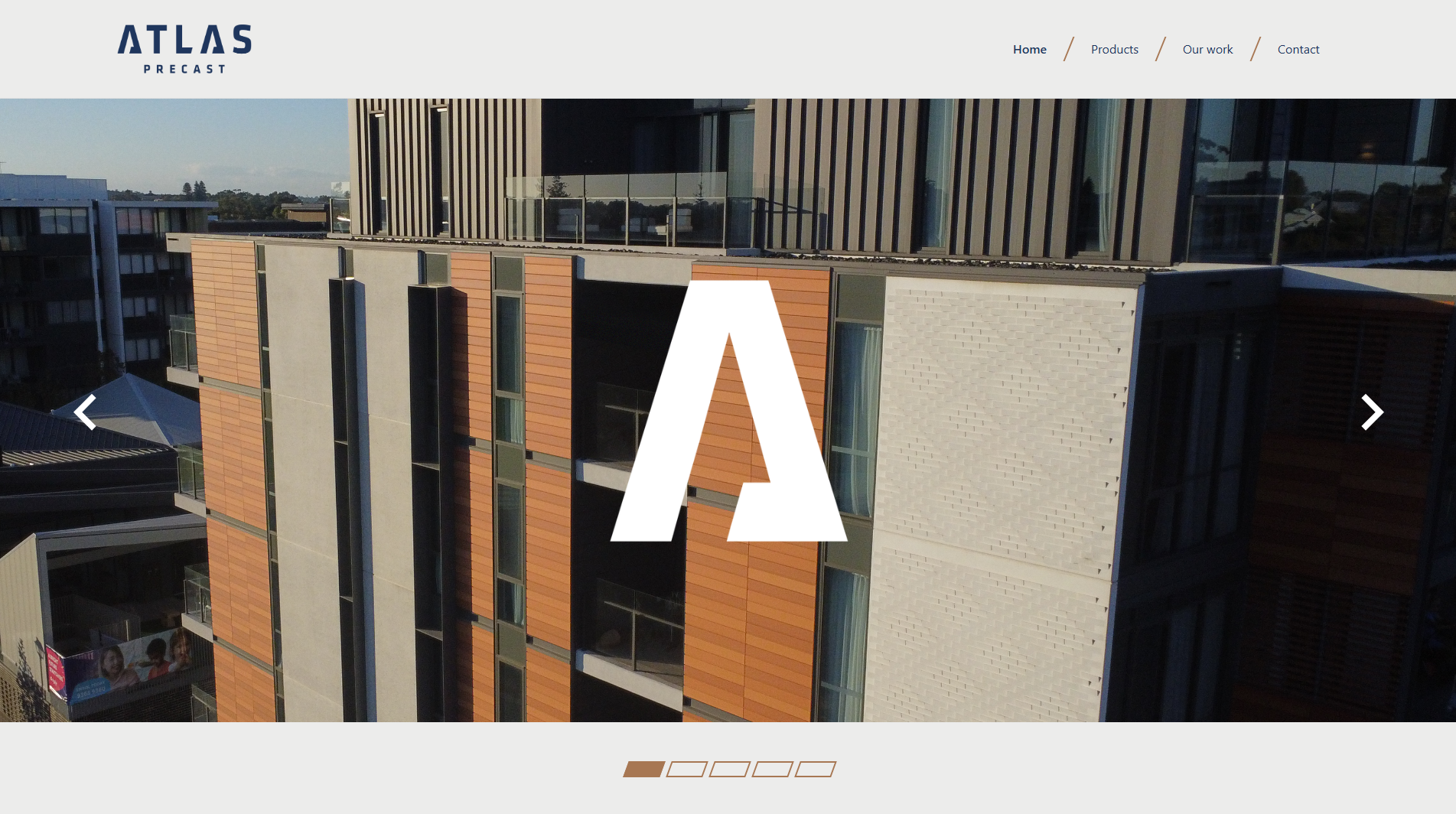 Atlas Precast Website
