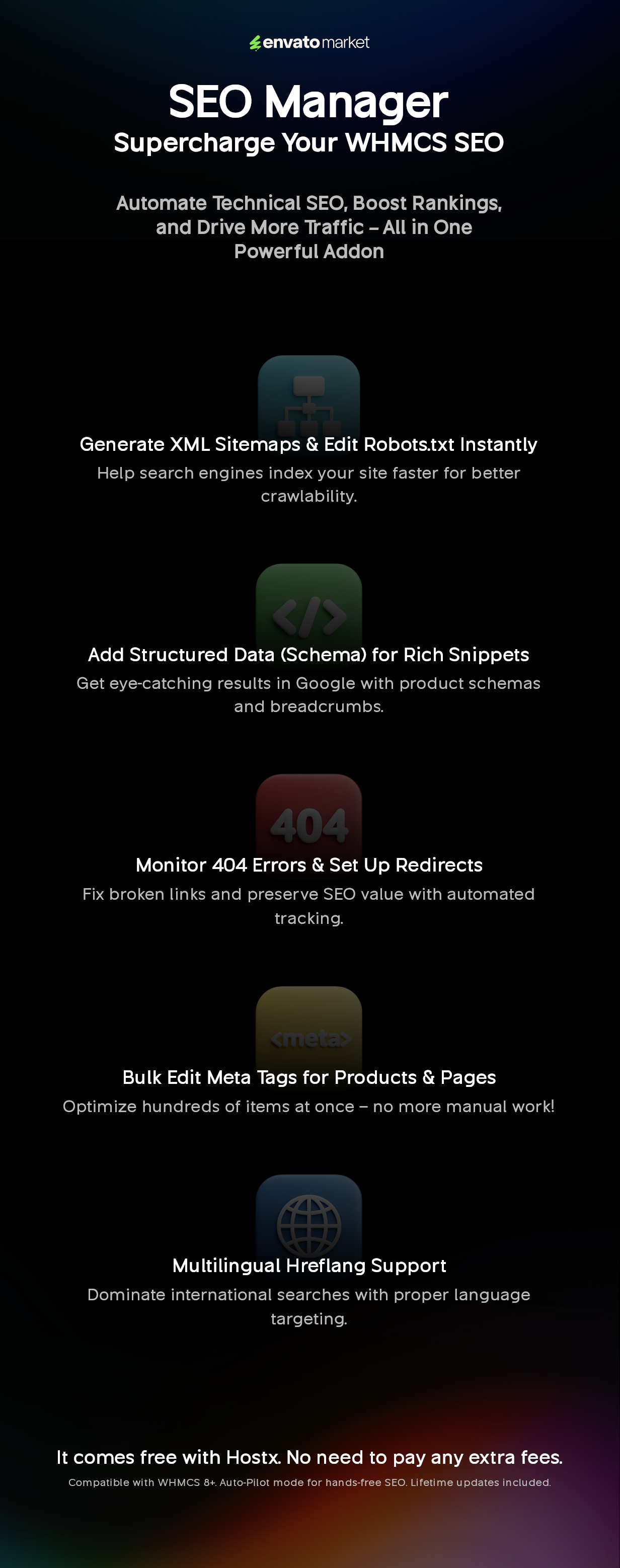 HostX - Premium WHMCS Theme - 4